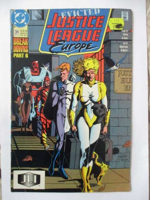 DC COMICS - JUSTICE LEAGUE  -  NO. 31  1991