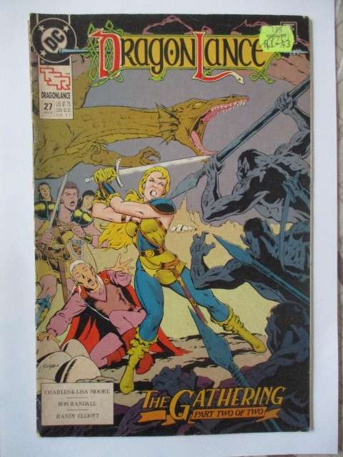 DC COMICS - DRAGON LANCE  - NO. 27  -  1991