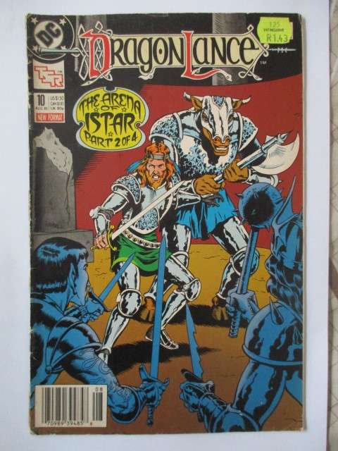 DC COMICS - DRAGON LANCE  - NO. 10  1989