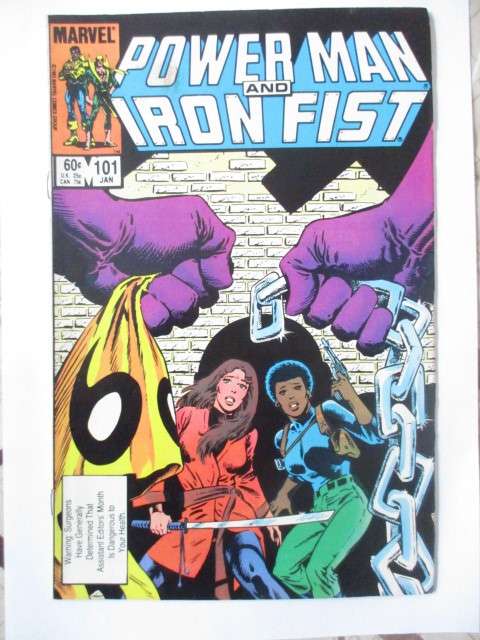 MARVEL COMICS - POWER MAN AND IRON FIST - NO. 101    1984