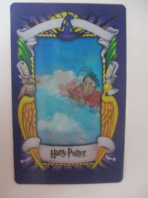 CHOCOLATE FROG   - HARRY POTTER 3D HOLOGRAPHIC CARD -  QUIDDITCH