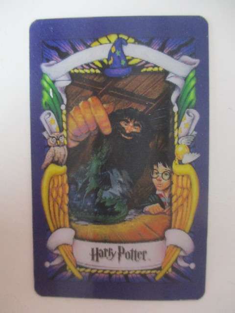 CHOCOLATE FROG  - 3D HOLOGRAPHIC HARRY POTTER TRADING CARD  - NORBERT - WARNER BROTHERS 2001