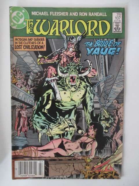 DC COMICS - THE WARLORD - NO. 107  1986
