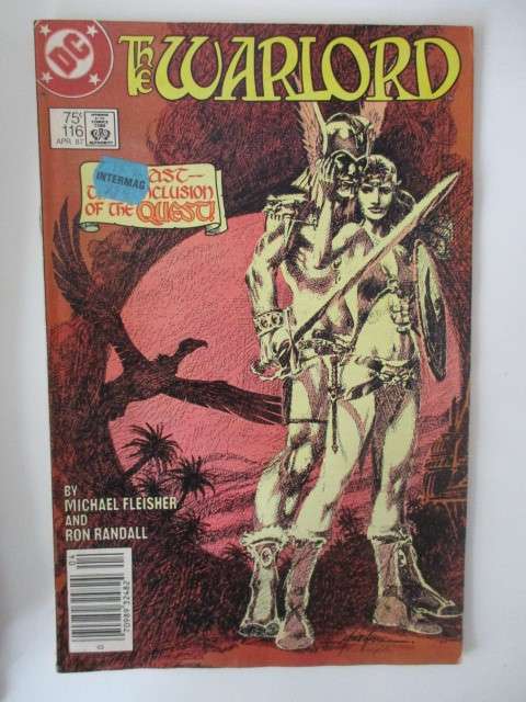 DC COMICS - THE WARLORD - NO. 116    1987