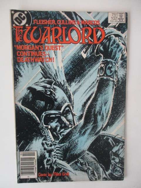DC COMICS - THE WARLORD  - NO. 102   -  1986