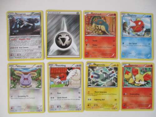 POKEMON TRADING CARDS -  8 CARDS