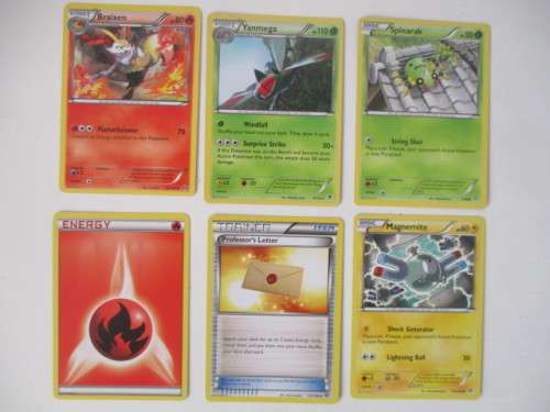 POKEMON TRADING CARDS  - 6 CARDS