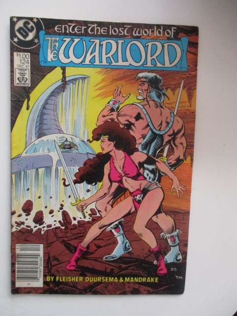 DC COMICS - THE WARLORD - NO. 124  1987