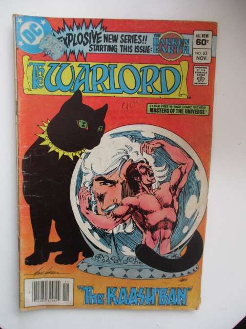 DC COMICS - THE WARLORD  - VOL. 7 NO. 63   - 1982