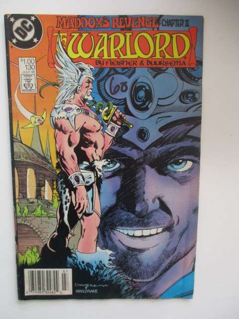 DC COMICS - THE WARLORD  -  NO. 130.  -   1988