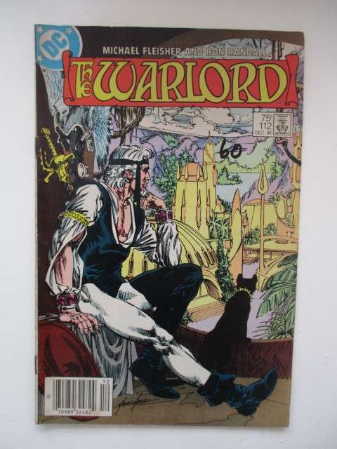 DC COMICS - THE WARLORD -  NO. 112   -  1986