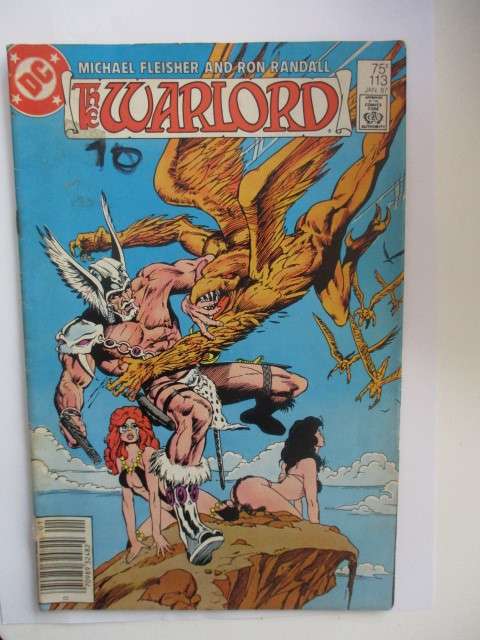 DC COMICS - THE WARLORD -  NO. 113   -  1987