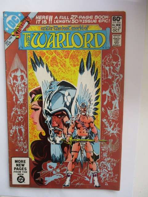 DC COMICS - THE WARLORD  -  VOL. 6 NO. 50 1981