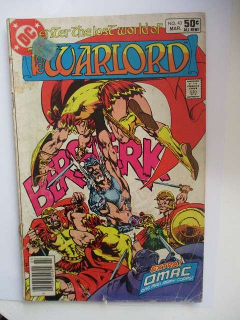 DC COMICS - THE WARLORD - VOL. 6 NO. 43  1981