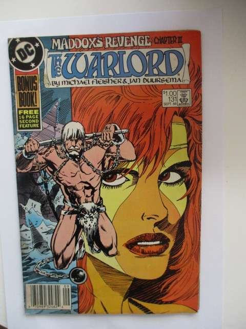 DC COMICS - THE WARLORD -  NO. 131   -  1988
