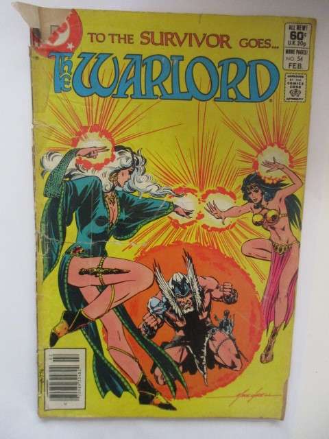 DC COMICS - THE WARLORD  -  VOL. 7 NO. 54  1982