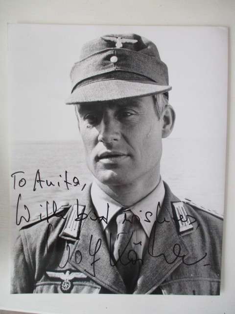 AUTOGRAPHED / SIGNED - WOLF KAHLER - ""RAIDERS OF THE LOST ARK "" A4 SIZE