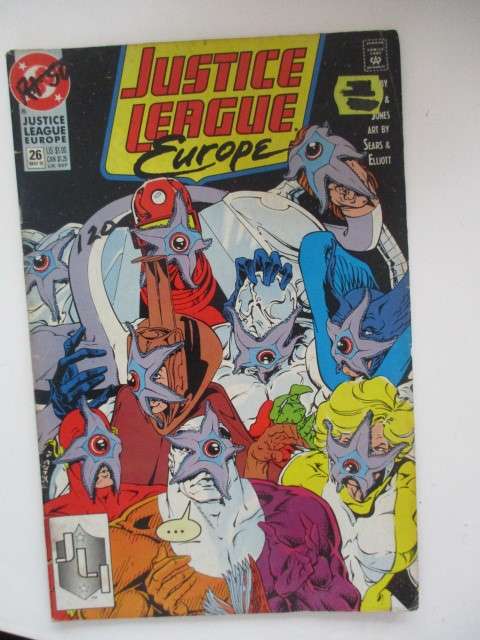 DC COMICS - JUSTICE LEAGUE  EUROPE -  NO. 26  1991