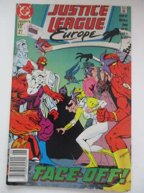 DC COMICS - JUSTICE LEAGUE EUROPE  - NO. 27  - 1991