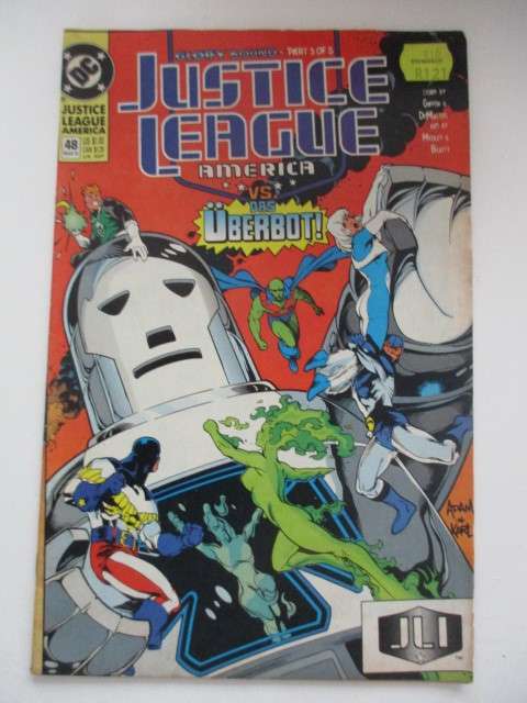DC COMICS - JUSTICE LEAGUE -  NO. 48  - 1991