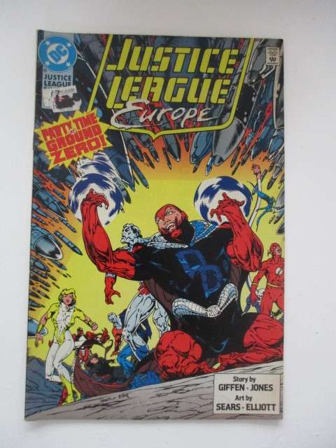 DC COMICS - JUSTICE LEAGUE -  NO. 17   1990