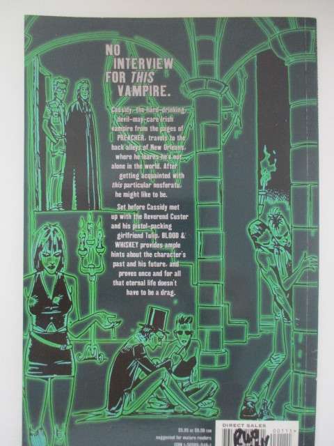 DC COMICS VERTIGO - PREACHER CASSIDY: BLOOD and WHISKEY - 1988