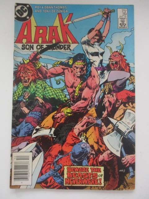 DC COMICS - ARAK -   1984  -   NO. 39