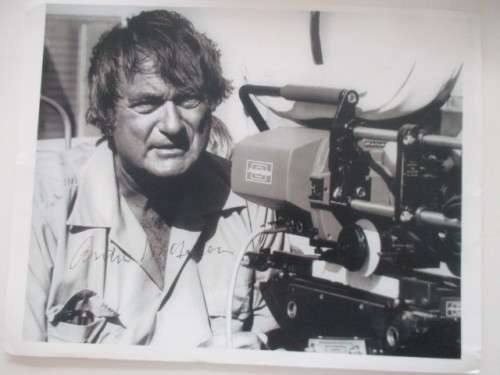 AUTOGRAPHED / SIGNED - ANDREW V. MCLAGLEN - FILM PRODUCER MOSTLY WESTERN
