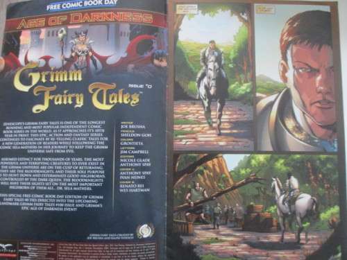 ZENESCOPE COMICS - 0 EDITION GRIMM FAIRY TALES 2014