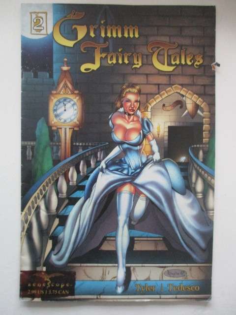 ZENESCOPE COMICS  - NO. 2 CINDERELLA - GRIMMS FAIRLYTALES  2007