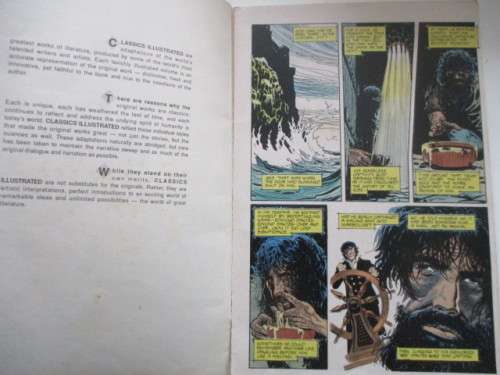 CLASSICS ILLUSTRATED - THE COUNT OF MONTE CRISTO  - 1990
