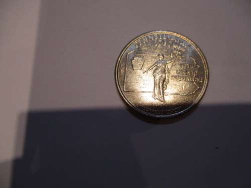 AMERICA  -STATE QUARTER - PENNSYLVANIA  1999