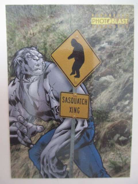 PHOTOBLAST  - WILDSTORM TRADING CARDS - BIGFOOT NO. 38