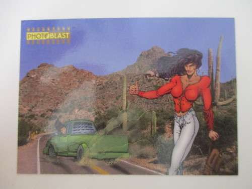 TRADING CARD  PHOTO BLAST WILD STORM - HITCHHIKER  NO. 16