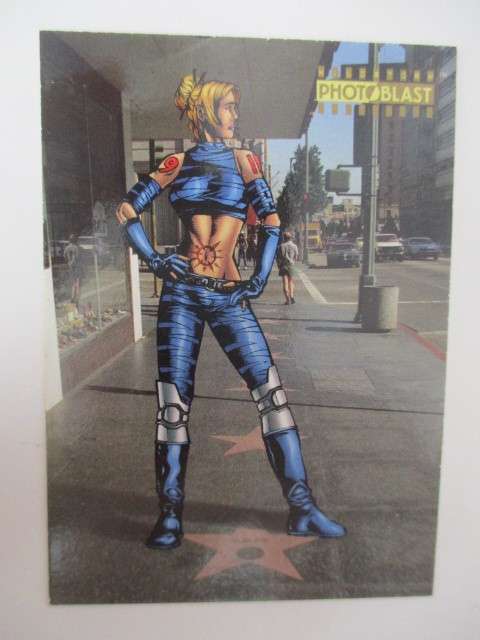 PHOTO BLAST   WILD STORM TRADING CARDS  - STAR QUALITY  NO 14
