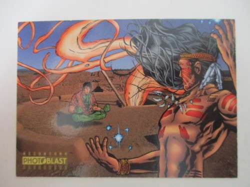 PHOTO BLAST WILD STORM - TRADING CARDS  SHAMAN  NO. 11