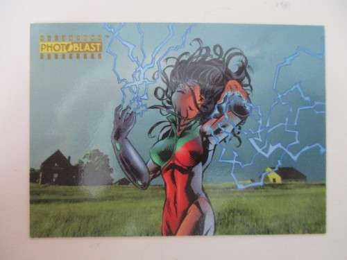 PHOTO BLAST  WILD STORM   -  TRADING CARDS PRAIRIE GODDESS  NO. 3