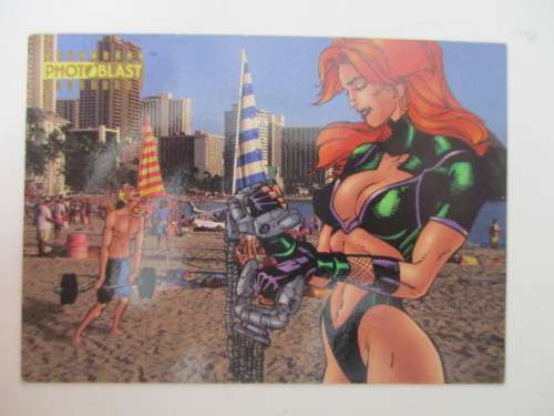 PHOTO BLAST WILD STORM TRADING CARDS  - NO CONTEST  NO. 1