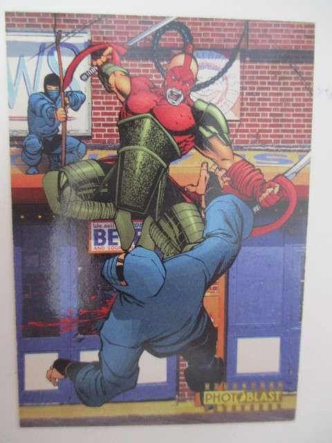 PHOTO BLAST WILD STORM - TRADING CARDS NINJA PART 2 NO. 50