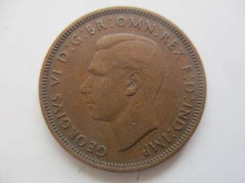 GREAT BRITAIN HALF PENNY  1942
