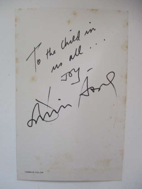 PRINTED AUTOGRAPH  DAVID SOUL - STARSKY AND HUTCH  POSTCARD SIZE