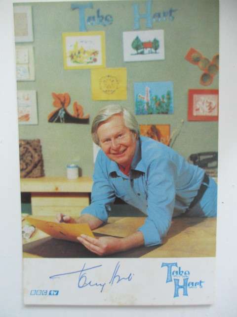 AUTOGRAPHED/ SIGNED - TONY HART FROM TAKE HART REMEMBER MORPH