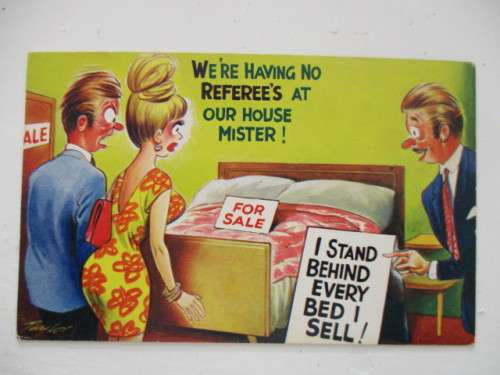 BAMFORTH - POSTCARD BRITISH HUMOUR