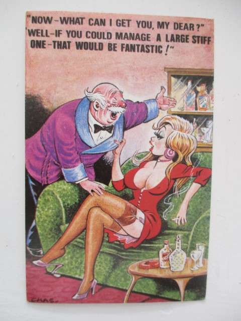 BAMFORTH  - POSTCARD - BRITISH HUMOUR