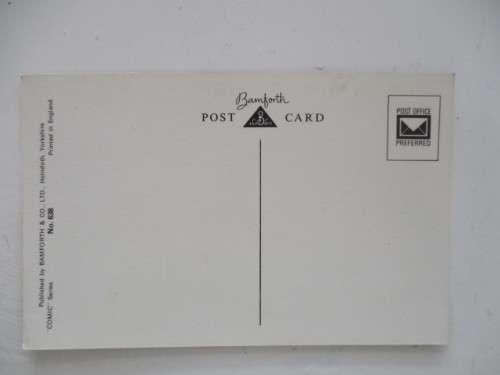 BAMFORTH - POSTCARD - BRITISH HUMOUR