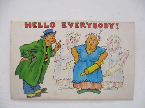 LUSTERCOMICS  NO. 239  POSTCARD - BRITISH HUMOUR