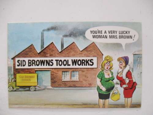 BAMFORTH   - POSTCARD - BRITISH HUMOUR