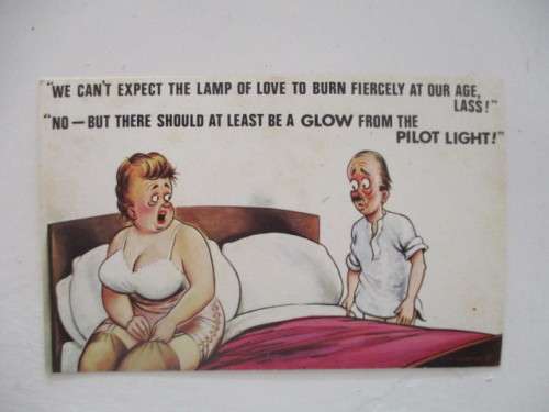 BAMFORTH POSTCARD - BRITISH HUMOUR