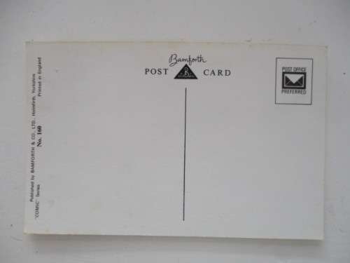 VINTAGE CARTOON BAMFORTH   -  POSTCARD