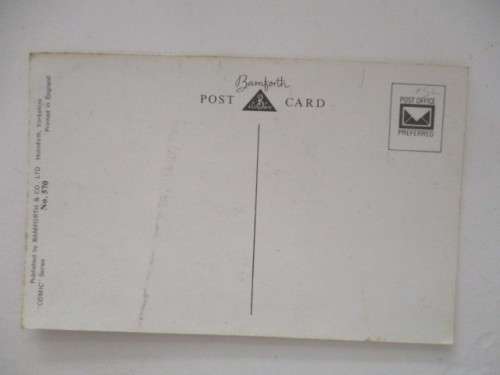 BAMFORTH  - POSTCARD - BRITISH HUMOUR